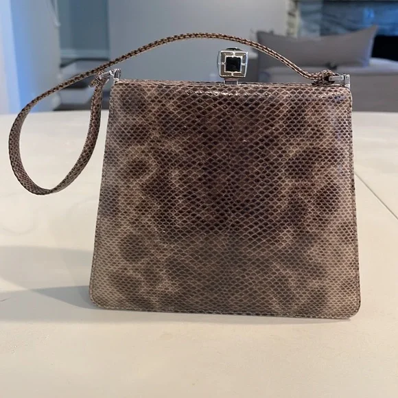 Judith Leiber snakeskin handbag - Picture 3 of 15